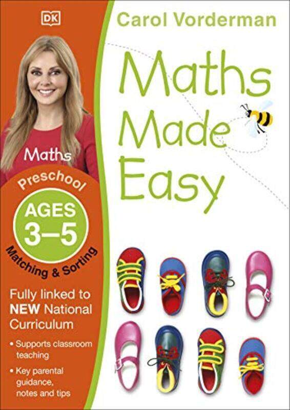 

Maths Made Easy Matching And Sorting Preschool Ages 35 Carol Vordermans Maths Made Easy By Carol Vorderman Paperback