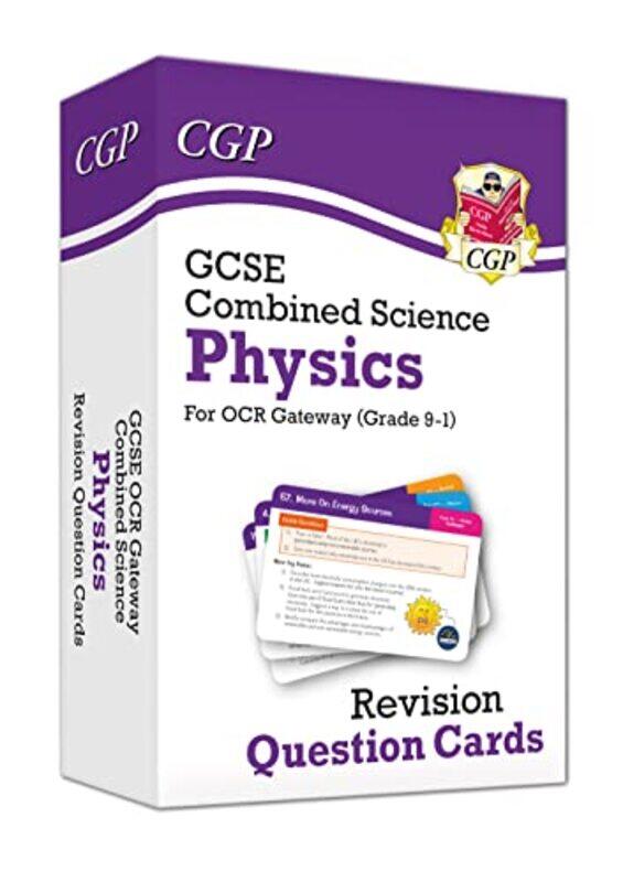 

GCSE Combined Science Physics OCR Gateway Revision Question Cards by Sara ConnollyAlistair Munro-Hardcover