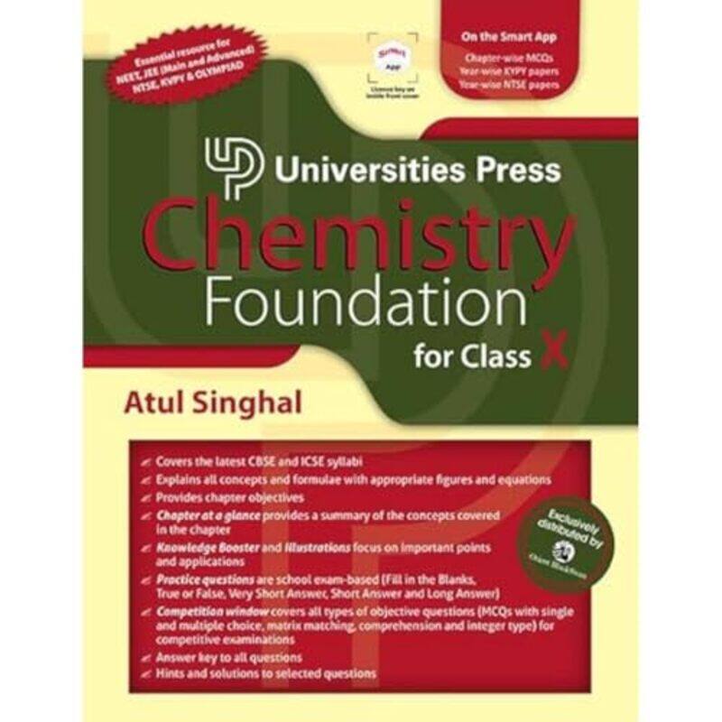 

Chemistry Foundation for Class X by Jesus Imperial College London UK Rogel-Salazar-Paperback