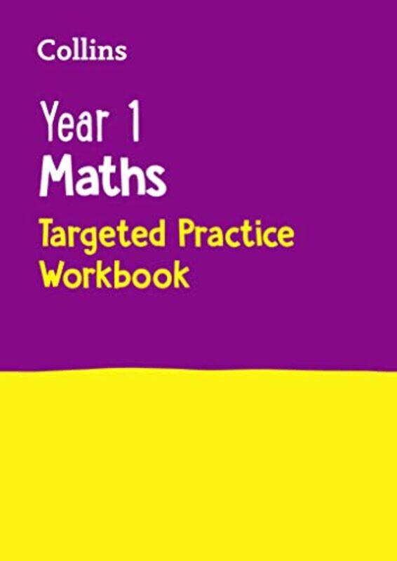 

Year 1 Maths Targeted Practice Workbook by Collins KS1-Paperback