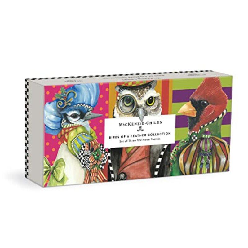 

Birds Of A Feather Collection Puzzle Set By Mackenzie Childs - Hardcover