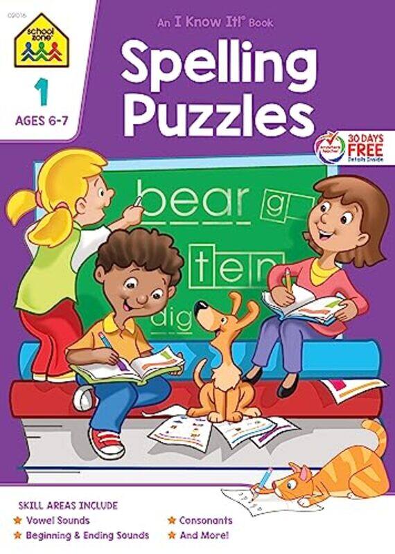 

Spelling Puzzles Grade 1-Workbook , Paperback by School Zone Publishing - Syswerda, Jean E - Hoffman, Joan (John Jay College of Criminal Justice, USA