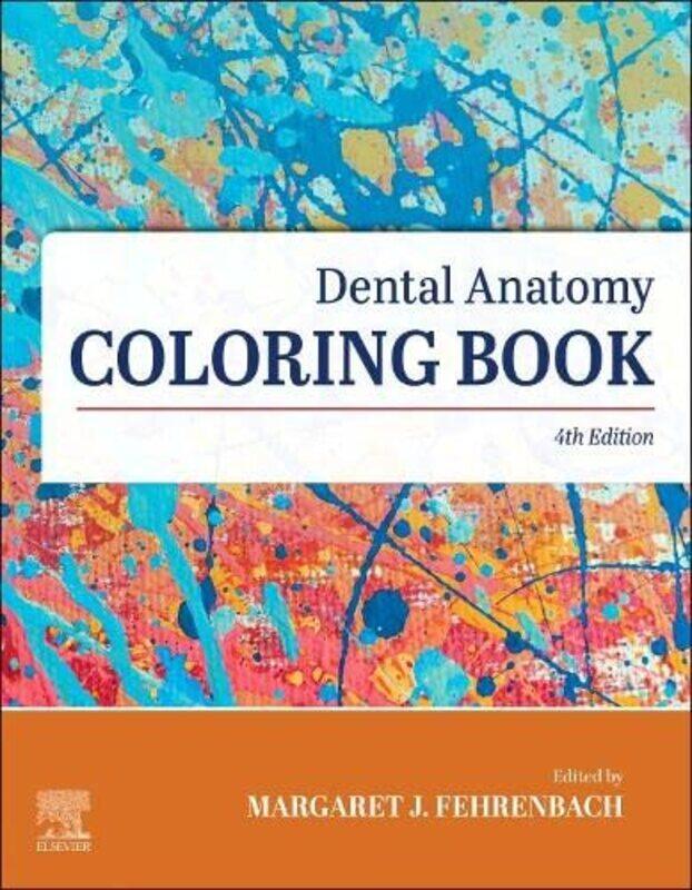 

Dental Anatomy Coloring Book by ELSEVIER-Paperback