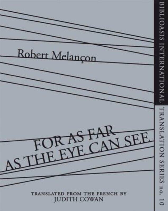 

For As Far as the Eye Can See by Robert MelanonJudith Cowan-Paperback