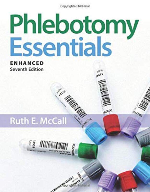 

Phlebotomy Essentials Enhanced Edition by Ruth McCall-Hardcover
