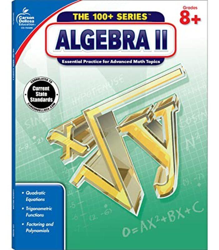 

Algebra Ii Grades 8 10 Volume 1 By Carson Dellosa Education -Paperback