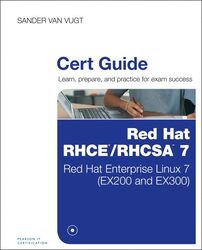 Red Hat RHCSA/RHCE 7 Cert Guide , Paperback by Sander van Vugt