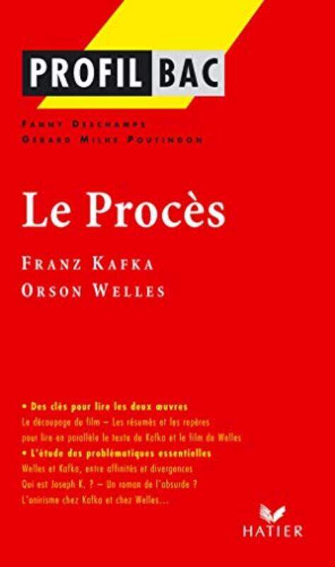 

Le Proc s : Franz Kafka 1925, Orson Welles 1963 Paperback by Fran oise Deschamps