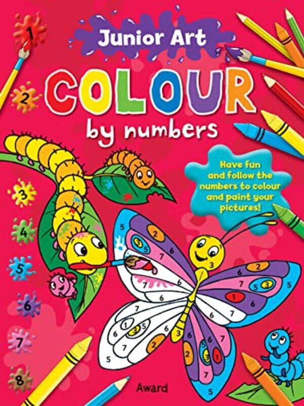 

Junior Art Colour By Numbers Butterfly by Angela Hewitt-Paperback