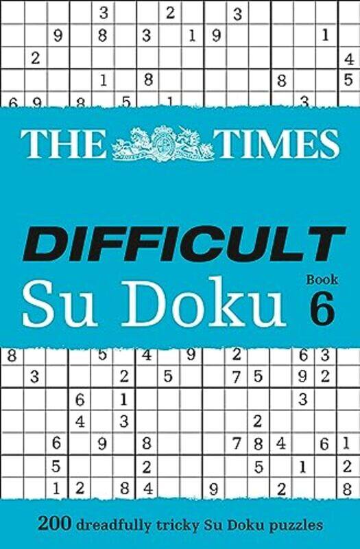 

The Times Difficult Su Doku Book 6 by Sydney Lea-Paperback