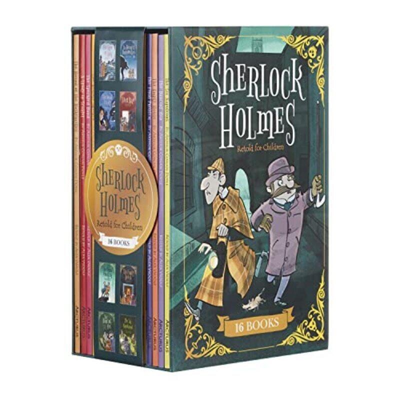 

Sherlock Holmes Retold For Children 16Book Box Set By Woolf, Alex - O'Brien, Eve Paperback