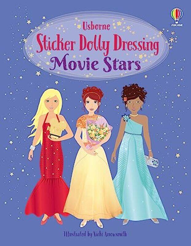 

Sticker Dolly Dressing Movie Stars by Usborne Paperback