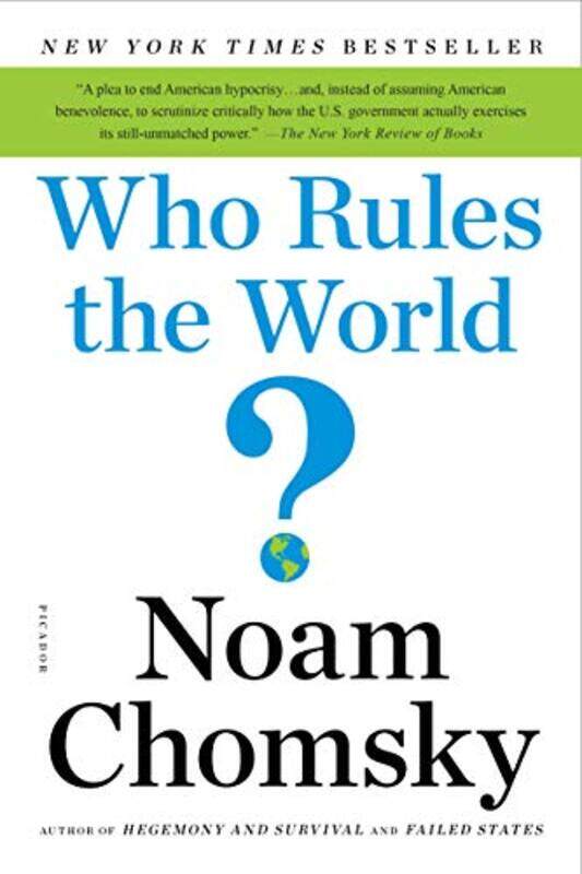 

Who Rules the World by Noam Chomsky-Paperback