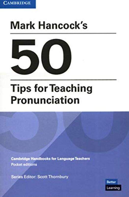 

Mark Hancocks 50 Tips for Teaching Pronunciation Pocket Editions by Dr Kimberly Fraser-Paperback