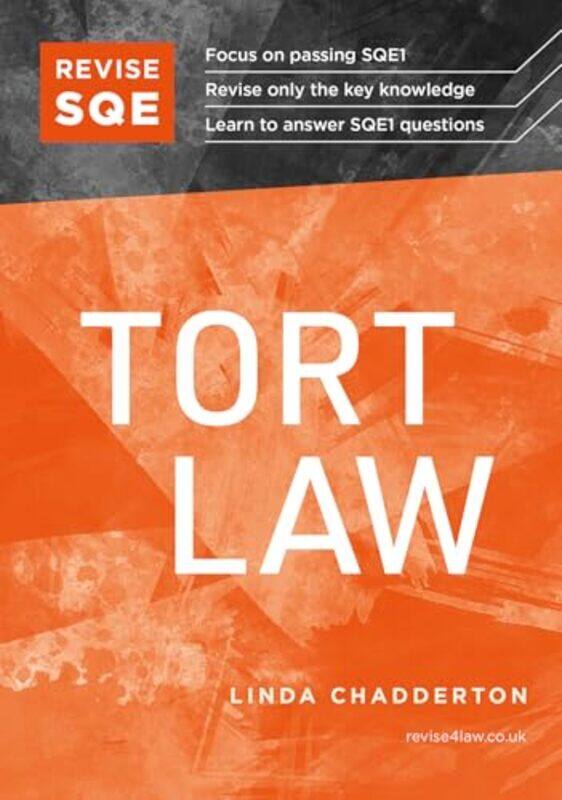 

Revise SQE Tort Law by Maria Bradford-Paperback