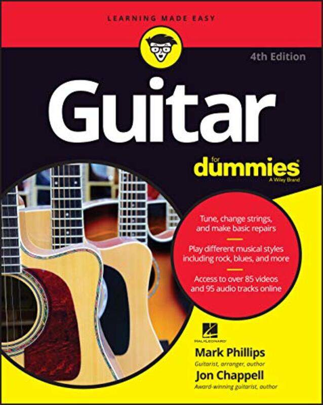 

Guitar For Dummies by Mark PhillipsJon ChappellHal Leonard Corporation-Paperback