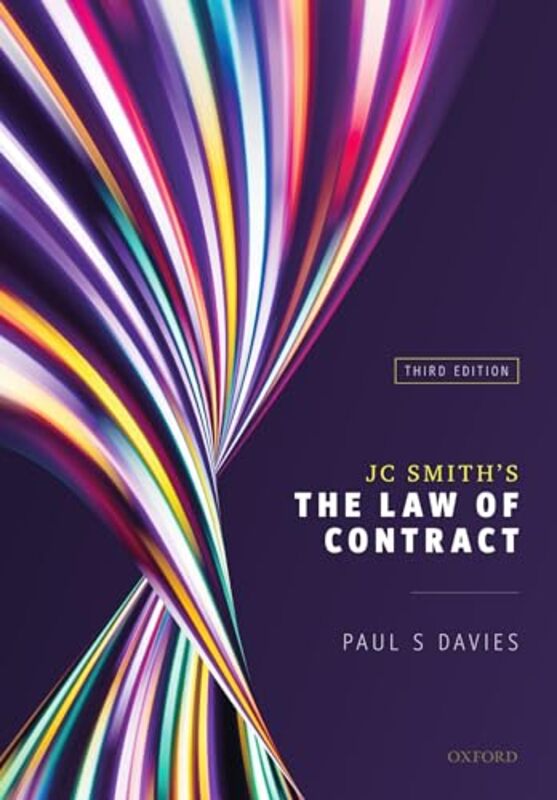 

JC Smiths The Law of Contract by Paul S Professor of Commercial Law, University College London UCL Davies-Paperback