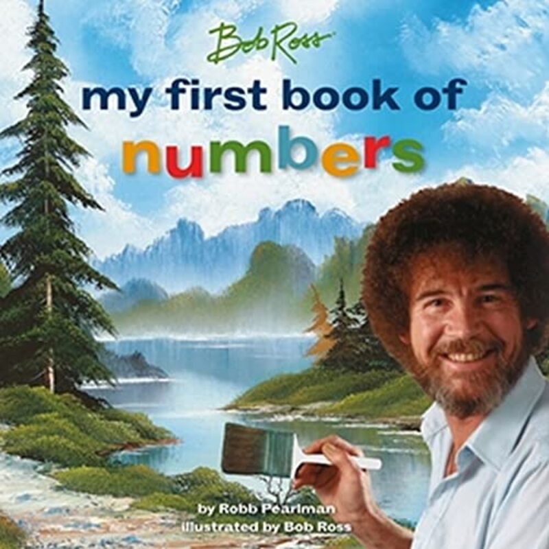 Bob Ross My First Book of Numbers by Glynis Independent Education Consultant Australia Hannell-Hardcover