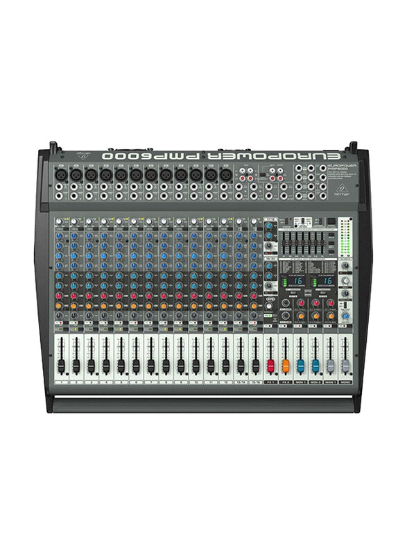 

Behringer EUropower Pmp6000 20-Channel 1600W Powered Mixer, Black