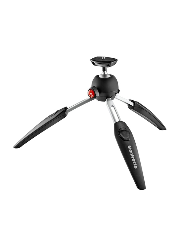 Manfrotto Pixi Evo 2-Section Mini Tripod for Mirrorless Cameras, Black