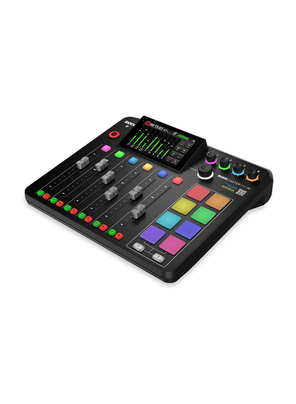 Rode RodeCaster Pro II Podcast Production Console, Black