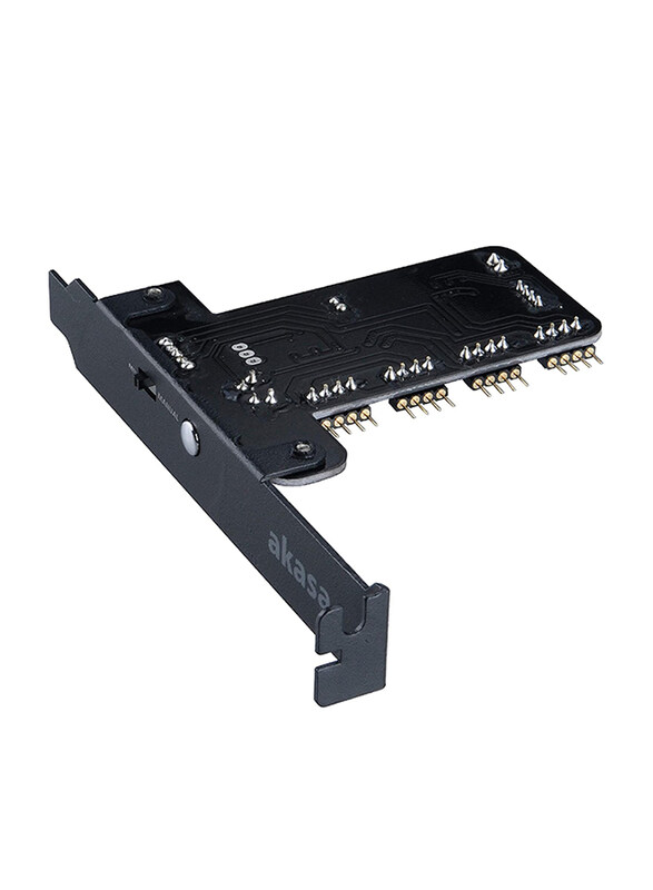 

Akasa Vegas RGB PCI Slot Control Card, Black