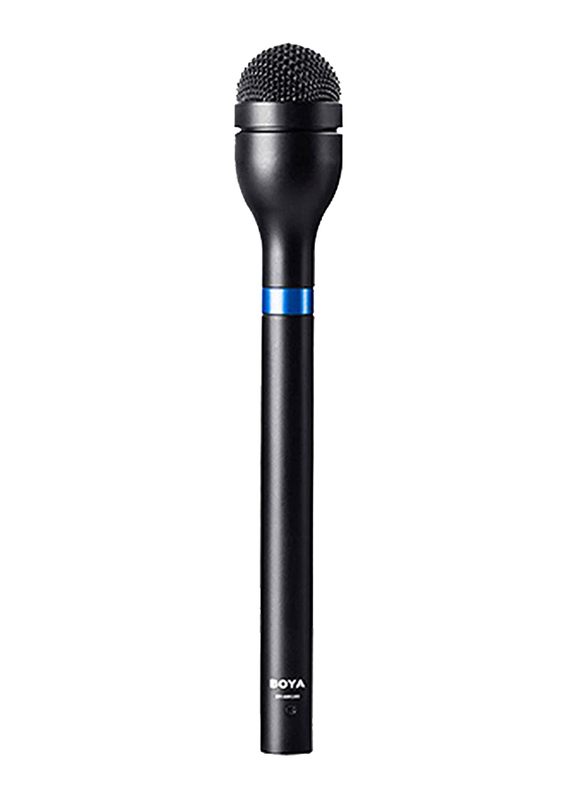 

Boya BY-HM100 Omni Directional Handheld Microphone for Interviews, Black