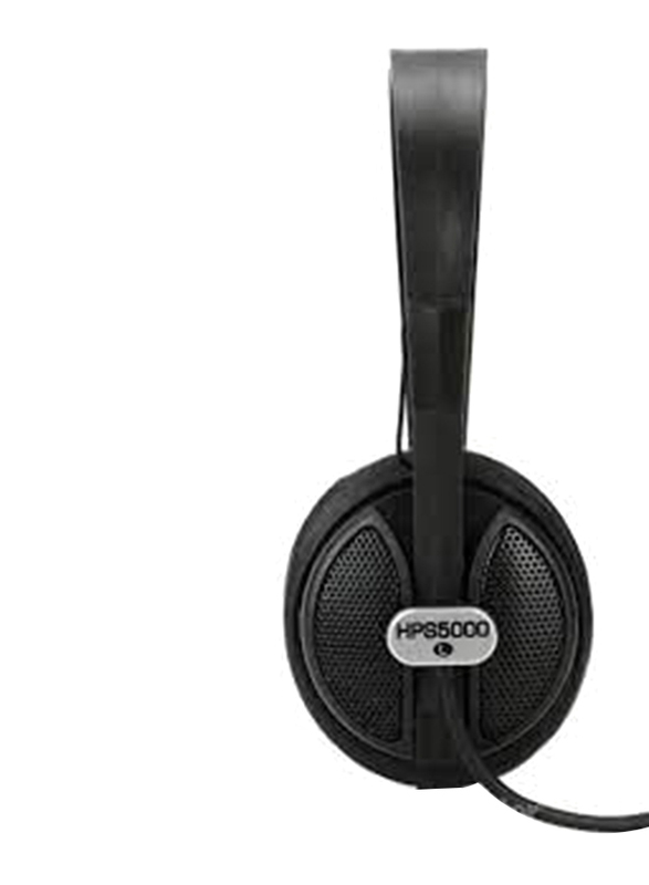 Behringer HPS5000 Closed Type Studio Wired Over-Ear Headphones, Black
