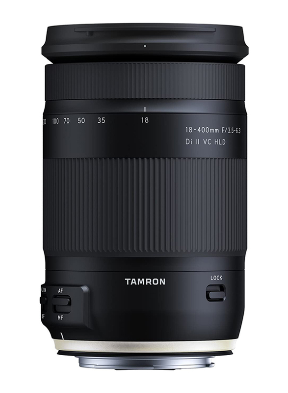 Tamron 18-400mm F/3.5-6.3 DI-II VC HLD All-In-One Zoom for Canon APS-C Digital SLR Cameras, Black