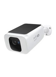 Eufy Security Solo S40 2K Solar-Powered Wireless Outdoor Security Camera, White