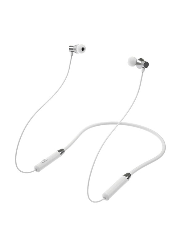 

Lenovo HE05/QE03 Bluetooth/Wireless In-Ear Neckband Earphones, White