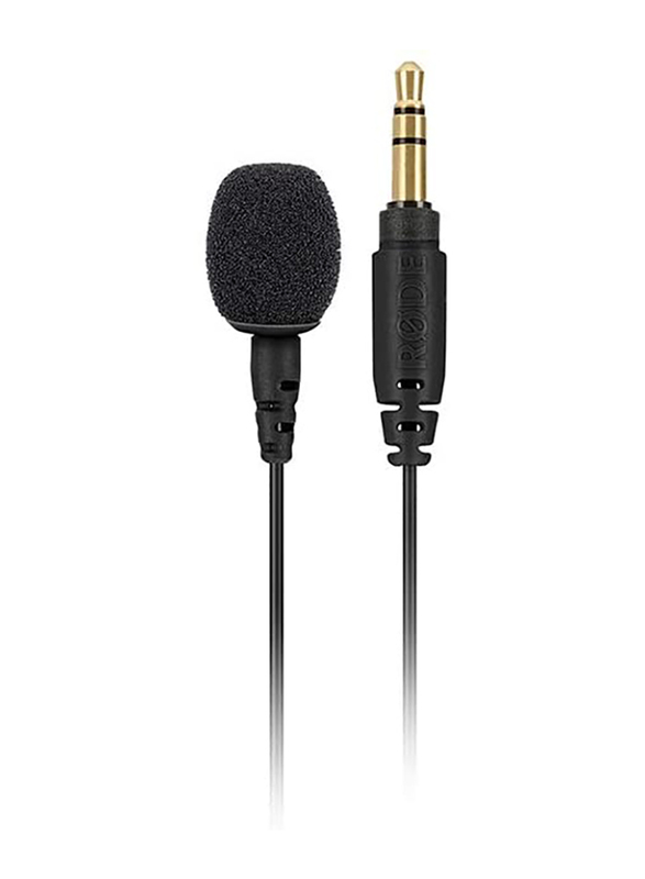 Rode Lavgo Lavalier GO Professional-Grade Wearable Microphone, Black