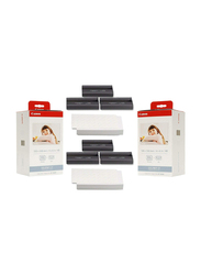 Canon KP-108IN Color Ink and Paper Set for Canon Selphy CP Series, 100 x 148mm, 216 Sheets, White