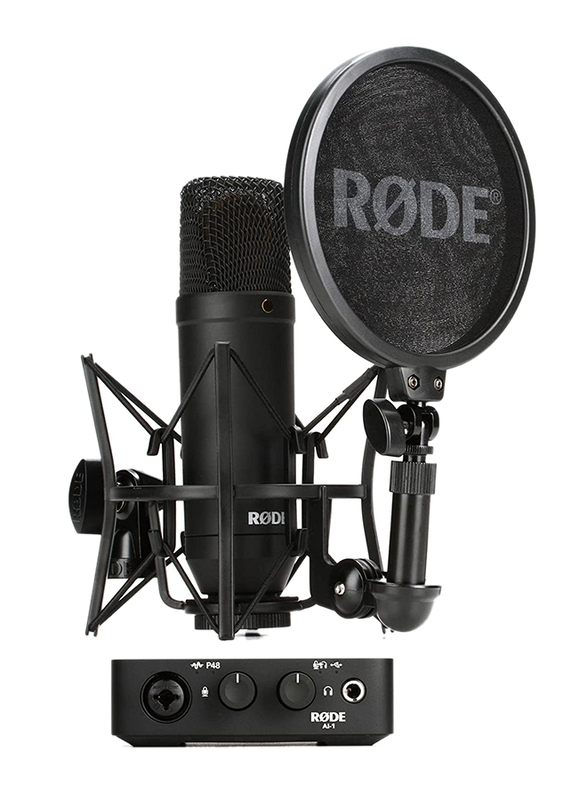 Rode Complete Studio Kit With The Nt1 & Ai-1, Black