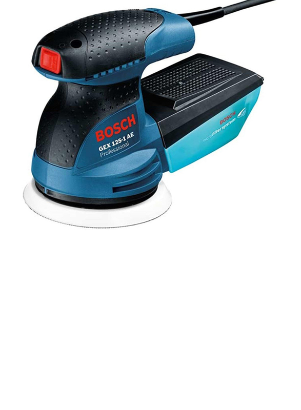 Bosch Professional Random Orbit Sander, GEX 125-1 AE, Blue/Black