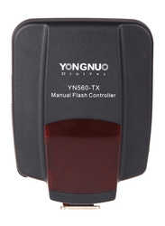يونغنو YN560-TX وحدة تحكم فلاش لاسلكية وقائد لـ YN-560III / YN-560TX و سبيدلايت لكاميرات كانون DSLR ، CA-63YN-560TXC ، أسود