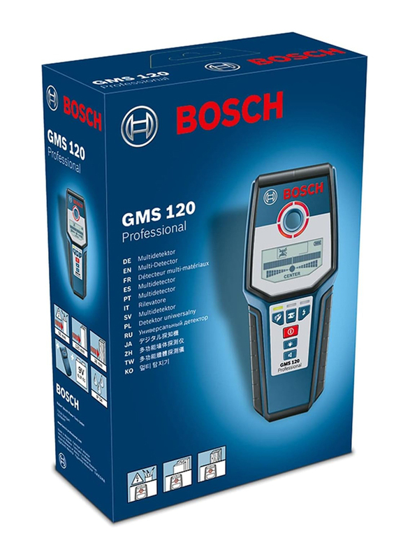 Bosch Gms120 Professional Detector, Blue