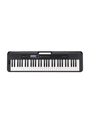 Casio CTS-300 Electronic Music Keyboard, 61 Keys, Black