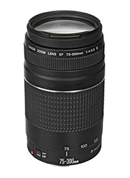 Canon EF 75-300mm f/4-5.6 III Telephoto Zoom Lens for Canon EF, 6473A003, Black