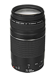 Canon EF 75-300mm f/4-5.6 III Telephoto Zoom Lens for Canon EF, 6473A003, Black