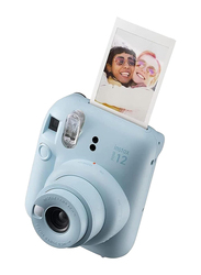 FujiFilm Instax Mini 12 Instant Camera with 1 Pack Film, 25.1MP, Pastel Blue