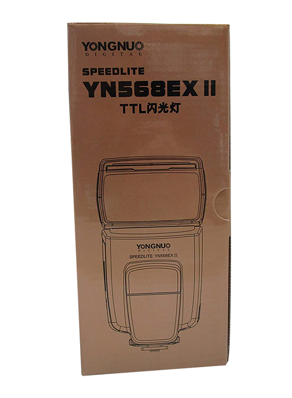 Yongnuo YN-568EXII-C Speedlite Flash for Canon Cameras, Black