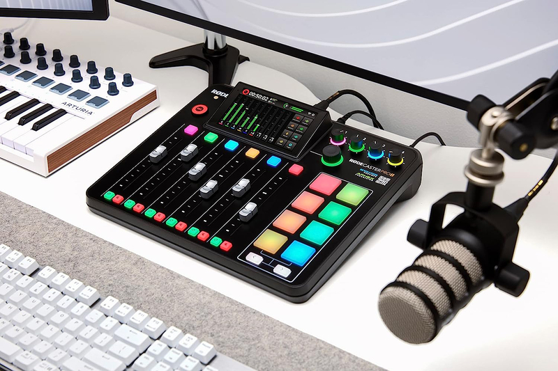 Rode RodeCaster Pro II Podcast Production Console, Black