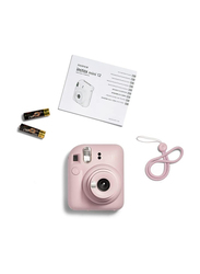 FujiFilm Instax Mini 12 Instant Camera with 2 Pack Film, 25.1MP, Blossom Pink