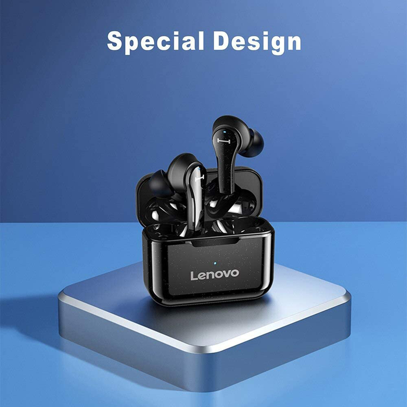 Lenovo QT82 True Wireless In-Ear Headphone, Black