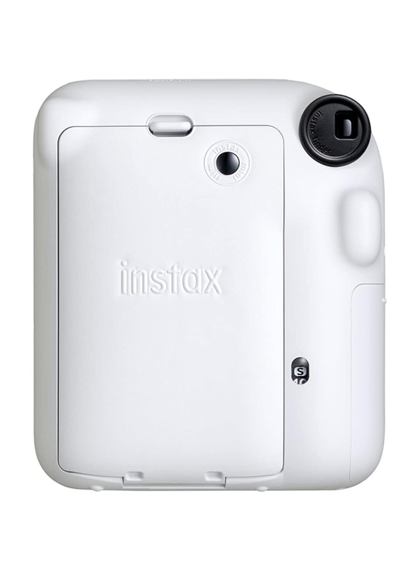 Fujifilm Instax Mini 12 Instant Camera, 25.1MP, Clay White