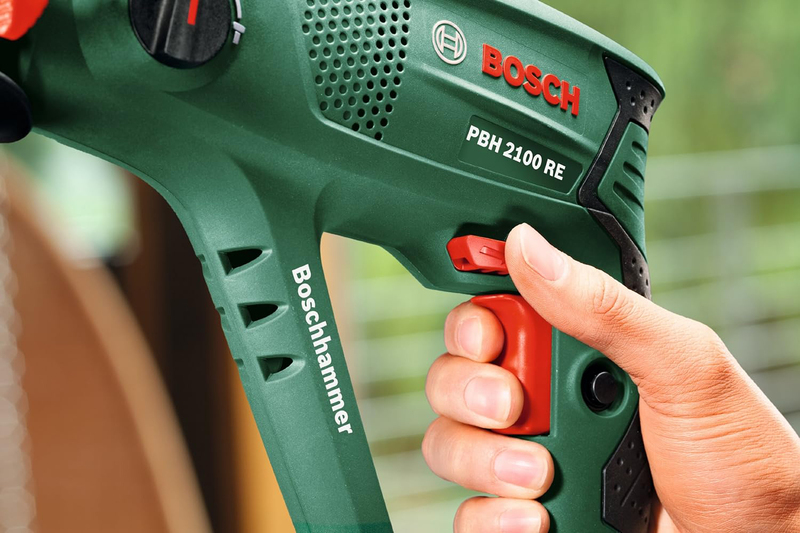 Bosch PBH 2100 RE Home & Garden Rotary Hammer, 550W, Green