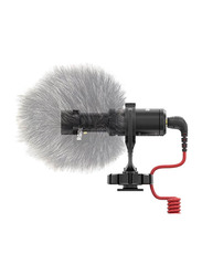 Rode Video Micro Compact On-Camera Microphone with Rycote Lyre Shock Mount, Black