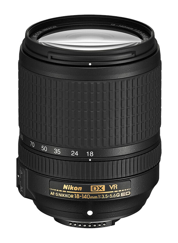 

Nikon AF-S DX Nikkor 18-140mm f/3.5-5.6G ED VR Lens Nikon DSLR Cameras, Black