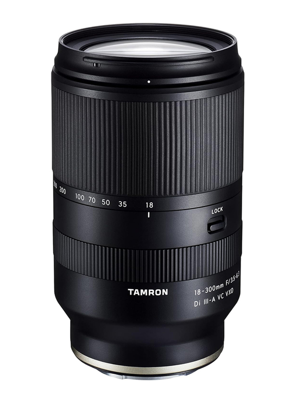 Tamron B061S 18-300mm F/3.5-6.3 DI III-A VC VXD Lens for APS-C Mirrorless Sony Cameras, Black